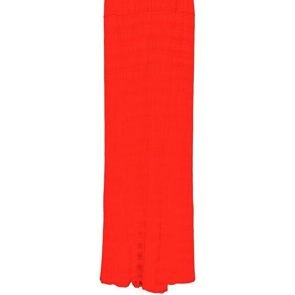 Cacique Swim Orange Maxi Swim Suit Cover up Dress Sz 18/20 Colorful Boho Beachy - Picture 3 of 7